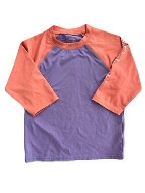 Columbia Kids Long Sleeve‎ Tee - Purple and Orange